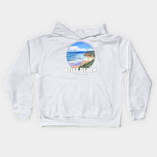 Bells Beach, Victoria Kids Hoodie